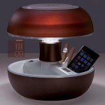 iPhone Tischleuchte JOYO LIGHTCOLORS braun mit USB 