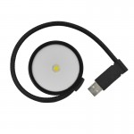 CLE LED Leseleuchte LAPTOP Leselicht  superhell Geschenktip schwarz mit USB Stecker 