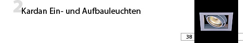 CLE Kardan Ein- & Aufbauleuchten