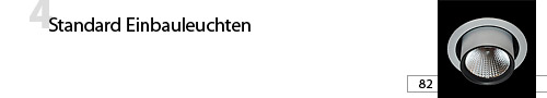 CLE Standard Einbauleuchten